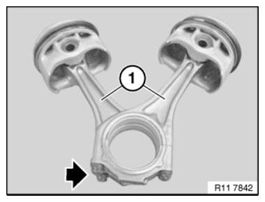 Piston With Rings And Pin